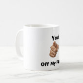 Tasse classique Off My Planet, 11 oz (Devant gauche)