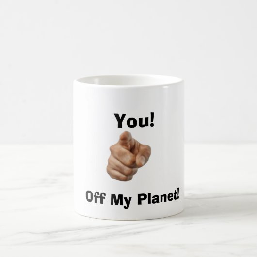 Tasse classique Off My Planet, 11 oz (Centre)