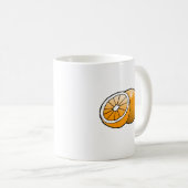 Tasse Classique Orange (Devant droit)