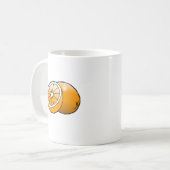 Tasse Classique Orange (Devant gauche)