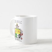 Tasse Classique O'Sullivan Nom et Blason (Devant gauche)