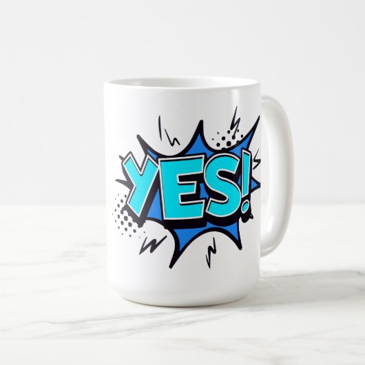 Tasse Classique OUI (Devant droit)