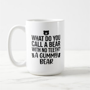 Tasse Classique Ours Appel Avec Dents Citation Drô