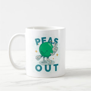 Tasse Classique Paix aux Petits Pois