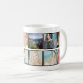 Tasse classique personnalisable d'Instagram (Devant droit)