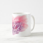 Tasse classique personnalisée de l'aquarelle | de (Devant droit)