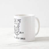 Tasse Classique pour les Amoureux de Café Poulet S (Devant droit)