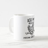 Tasse Classique pour les Amoureux de Café Poulet S (Devant gauche)