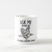 Tasse Classique pour les Amoureux de Café Poulet S (Centre)