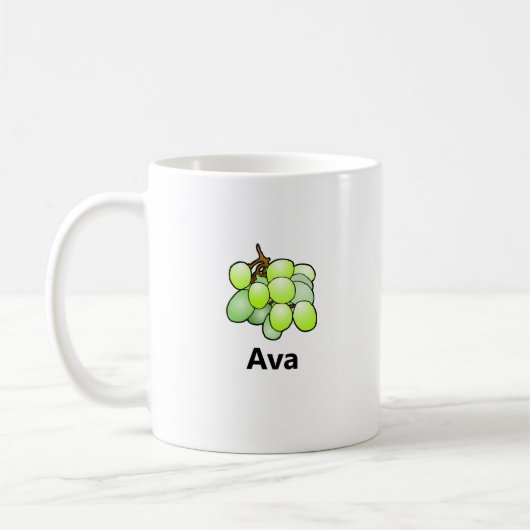 Tasse Classique Raisins (Gauche)