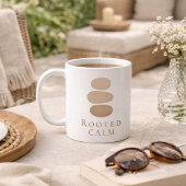 Tasse classique Rooted Calm Pebbles, 11 oz