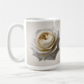Tasse Classique Rose Blanche (Gauche)