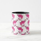 Tasse classique Rose sur la Vigne (Centre)