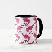 Tasse classique Rose sur la Vigne (Devant droit)