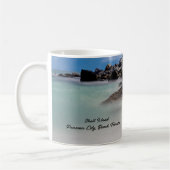 Tasse Classique Shell Island Rocks And Waves (Gauche)