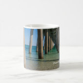 Tasse classique sous la jetée de Pensacola Beach (Centre)