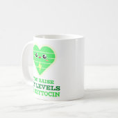 Tasse classique « Vous augmentez mes niveaux d'ocy (Devant gauche)