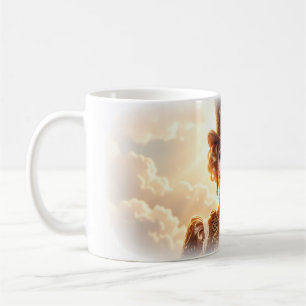 Tasse Clown Steampunk Femme Yeux Bleus Ciel