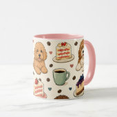 Tasse Cockapoo Cadeau pour amateur de chien mignon (Devant droit)