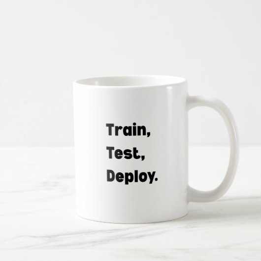 Tasse Code Café Répéter – Drôle développeur de log (Droite)