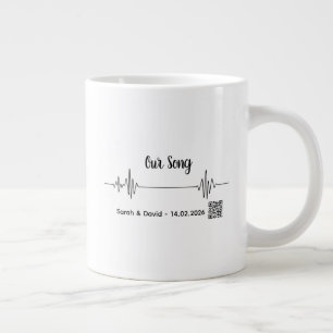 Tasse Code de Chanson de Son personnalisée-Voix Pe
