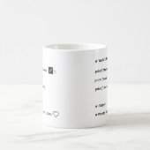 Tasse Code personnalisé Meilleur Papa du Monde – C (Centre)
