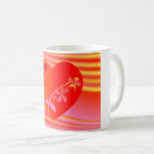 Tasse coeur d'amour de la Saint-Valentin (Devant droit)
