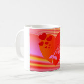 Tasse coeur d'amour de la Saint-Valentin (Devant gauche)