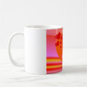 Tasse coeur d'amour de la Saint-Valentin (Gauche)