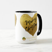 Tasse coeur de Noël Jevays Combo (Devant droit)