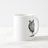 tasse coeur gris (Devant droit)