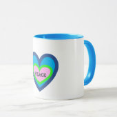 Tasse CŒUR PAISIBLE (Devant droit)