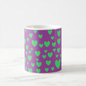 Tasse coeurs verts (Centre)