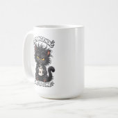 Tasse Coffee Kitty 15oz (Devant gauche)