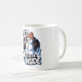 Tasse Cold Outside Hot Inside (Devant droit)