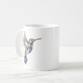 Tasse Colibri Céleste Luxe Ligne d'Art (Devant gauche)