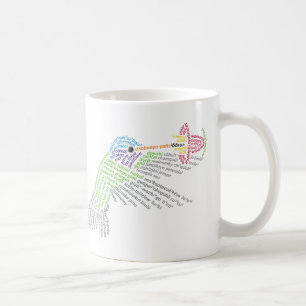 Tasse Colibri Mot Monde