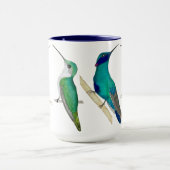 Tasse Colibris Bleus (Centre)