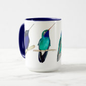 Tasse Colibris Bleus (Devant gauche)
