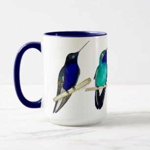 Tasse Colibris Bleus