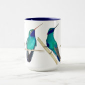Tasse Colibris Bleus (Centre)