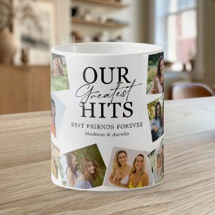 Tasse Collage Photo des Meilleurs Amis Les Plus Gr