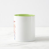 Tasse collie raugh rouge fantaisiste (Centre)