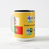 Tasse coloniale d'empire du Portugal (Devant gauche)