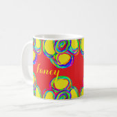 tasse colorée (Devant gauche)