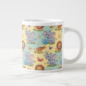 Tasse colorée avec des illustrations d'animaux lud (Droite)