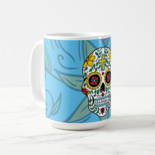 Tasse colorée Cinco De Mayo Crâne de Sucre