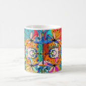 Tasse colorée de bonheur (Centre)