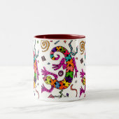 Tasse colorée de Gecko (Centre)