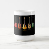 Tasse colorée de guitare (Centre)